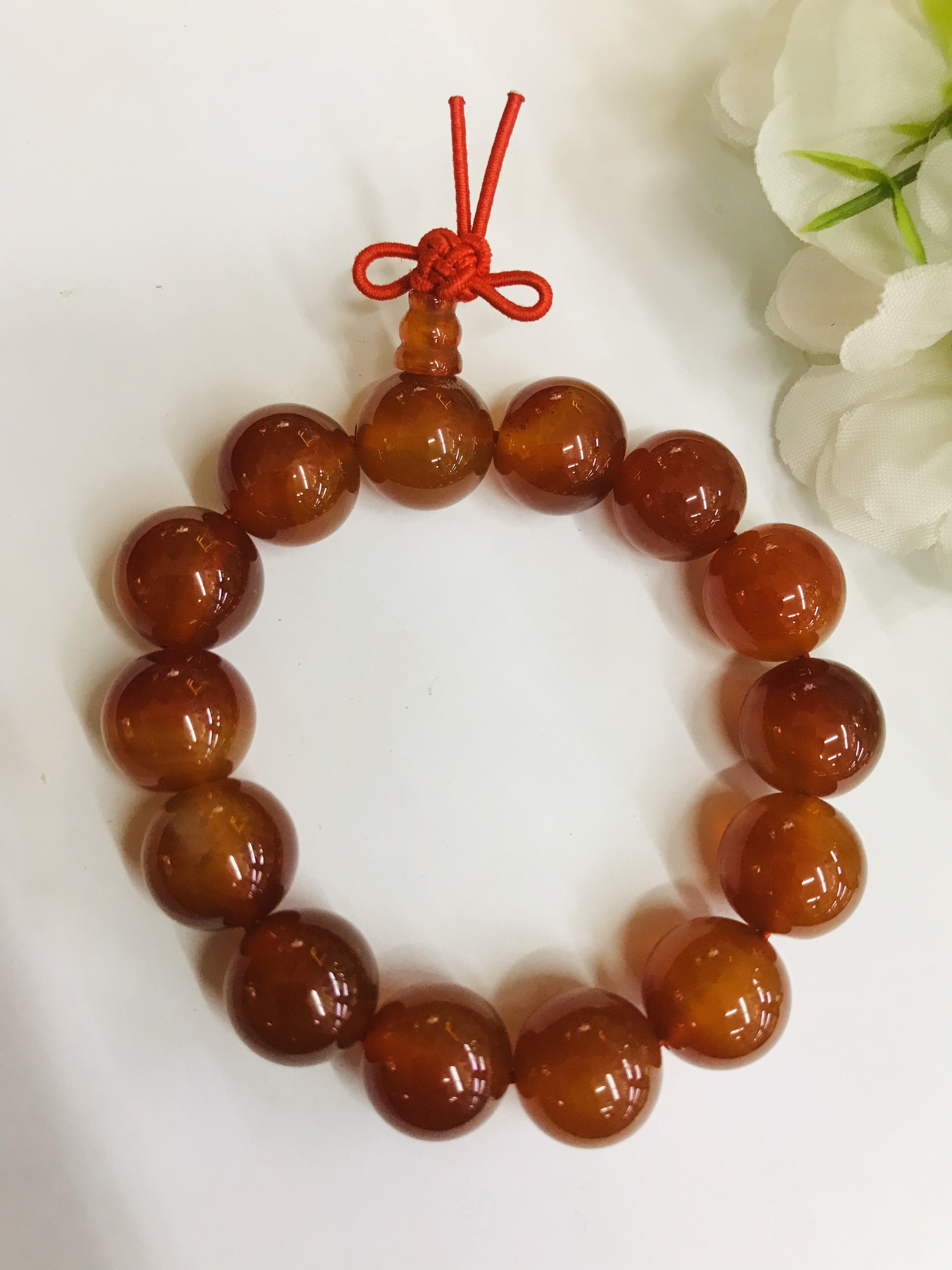 Chuỗi Não  Đỏ 14li