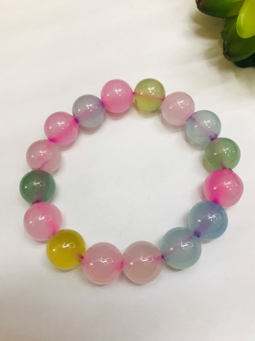 Chuỗi Não Ngọc Hồng 12li
