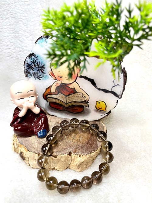 Chuỗi thạch anh khói 10 li