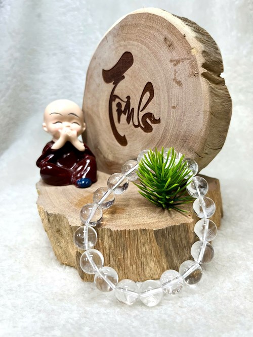 Chuỗi thach anh trắng 10