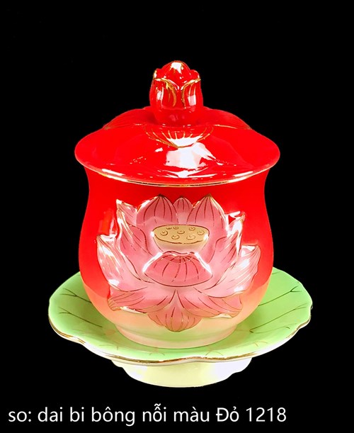 Đại Bi Bông Sen Nổi Đỏ Số 1