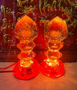 ĐÈN 1255 ĐÀO 17CM