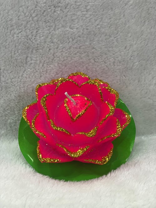 Đèn cầy sen dĩa nhỏ 