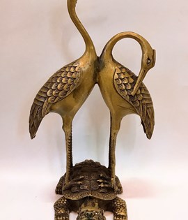 Hạc đứng long quy