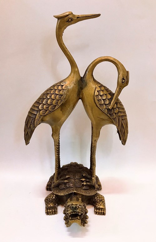 Hạc đứng long quy