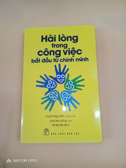 Hài lòng trong công việc bắt đầu từ chính mình