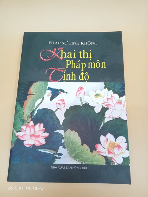 Khai Thị Pháp Môn Tịnh Độ