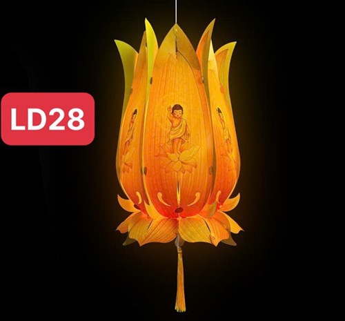 lồng đèn sen lục bình LD28