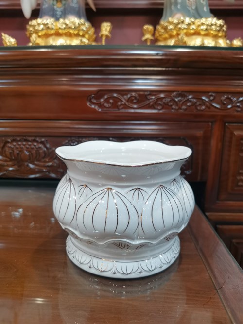 Lư hương sen 1918 size4"
