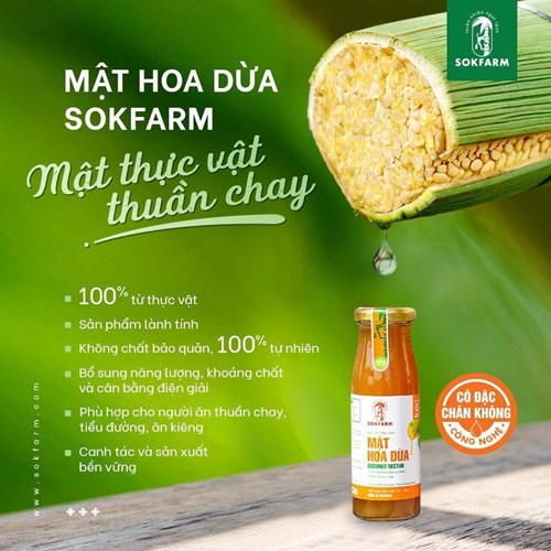 Mật hoa dừa cô đặc
