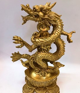 Rồng Đứng Thỏi Vàng Lớn
