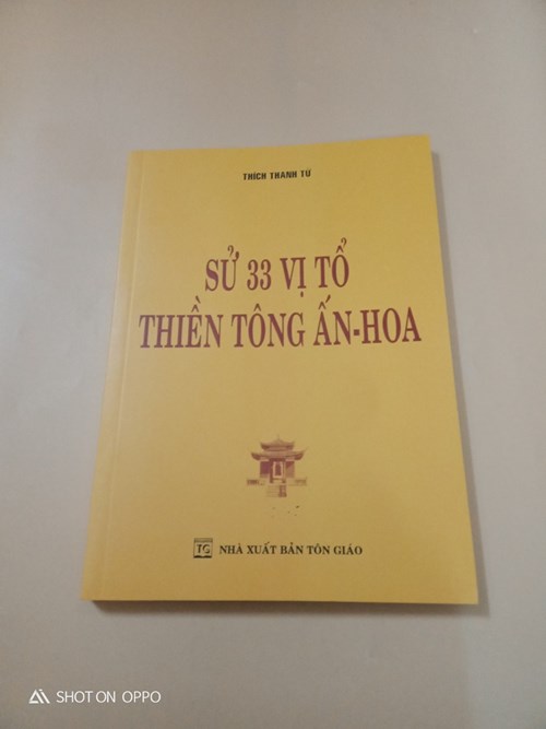 Sử 33 Vị Tổ Thiền Tông Ấn - Hoa