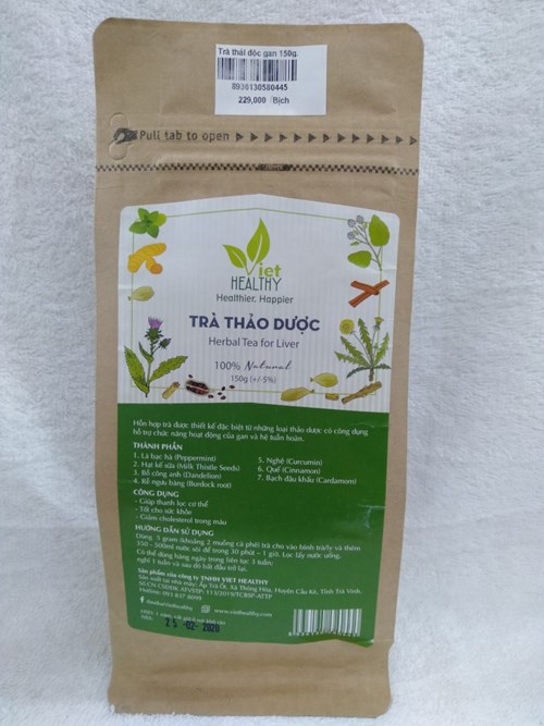Trà thải độc gan