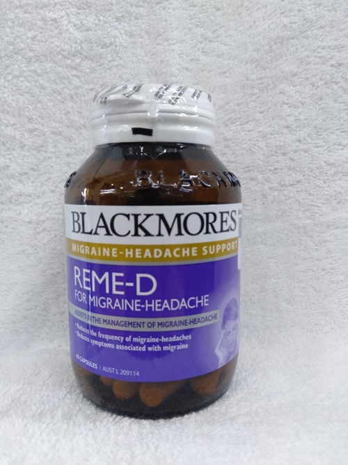 Viên uống giảm đau nửa đầu Blackmores Reme-D