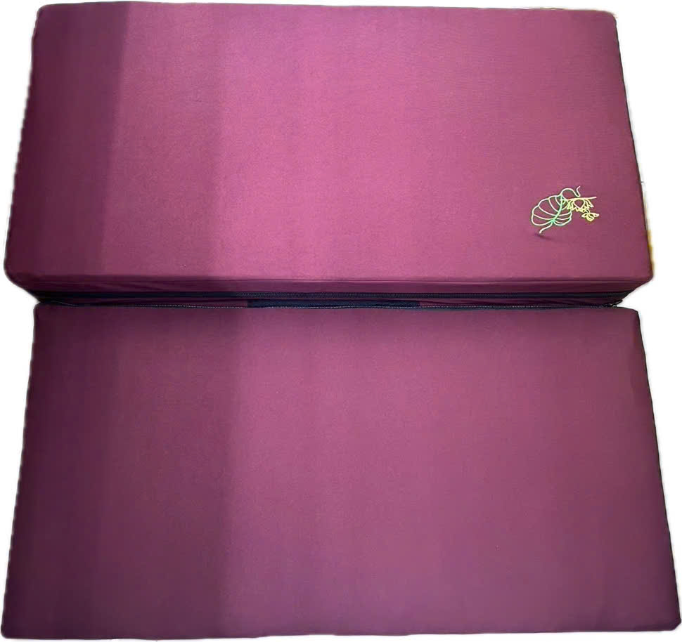 Tọa cụ gấp 10 cm 30*60 đỏ đô