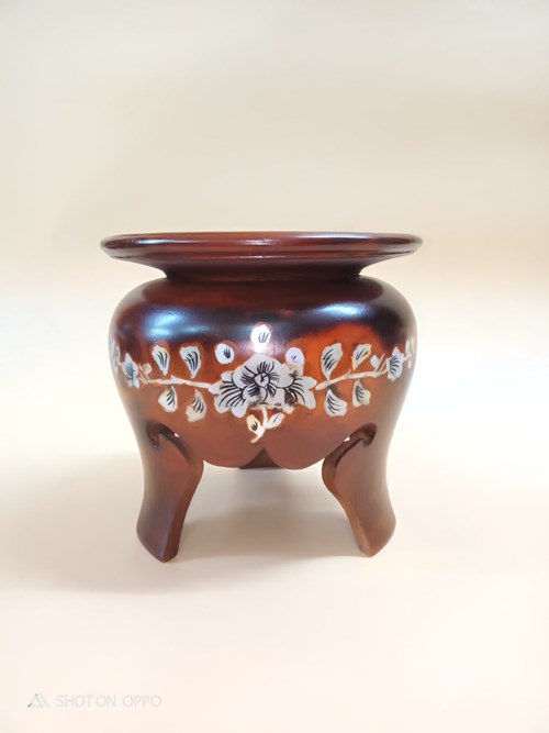 Đôn gỗ cao cẩn nhỏ