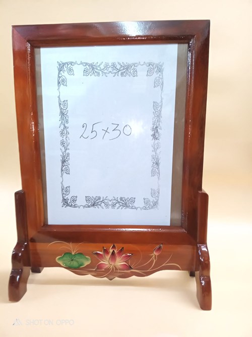 Khung hình thờ bông nổi 18*24