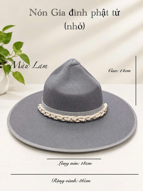 Nón Gia Đình Phật Tử Nhỏ
