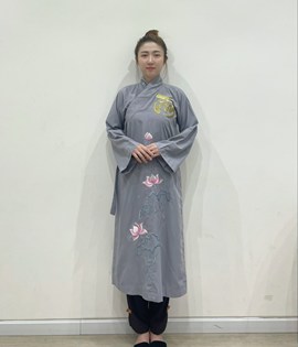 Áo Tràng Đài Loan thêu