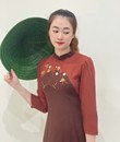Áo Dài Linen Thêu