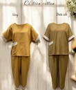 Cổ tròn cotton