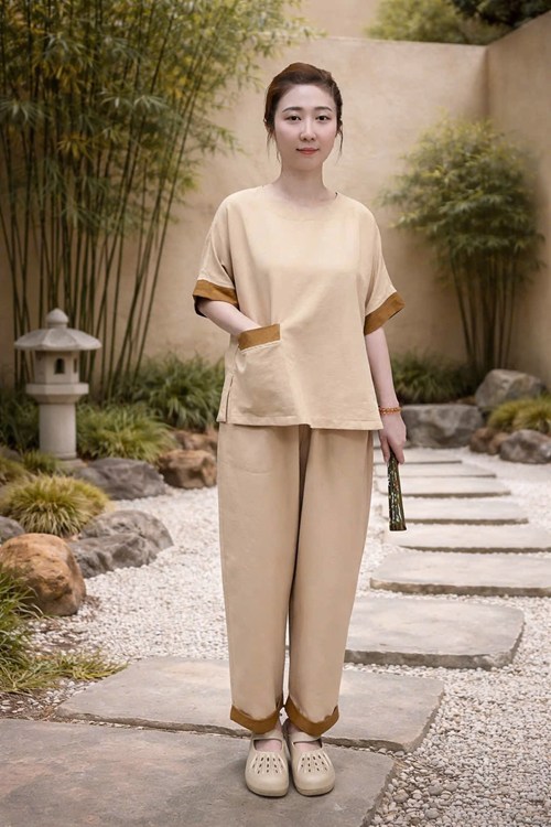Cổ tròn cotton