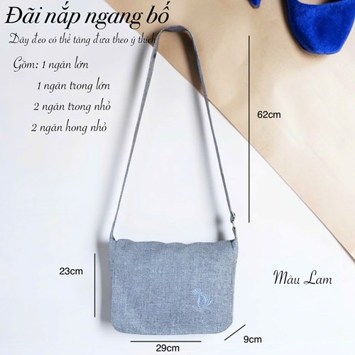 đãi nắp ngang  bố