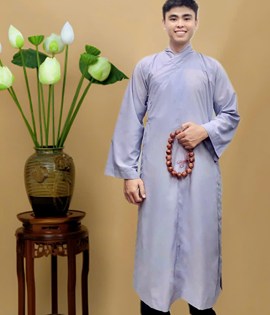 Áo Tràng Kate Sịn Lam