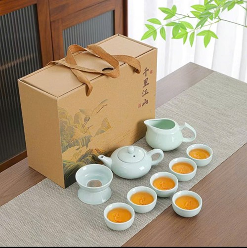 Bộ ấm trà ms160 cá