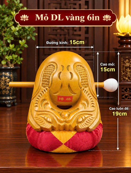 Mõ Vàng Đài Loan 6in