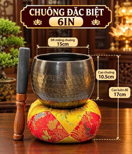 Chuông Đặc Biệt Đài Loan 6in