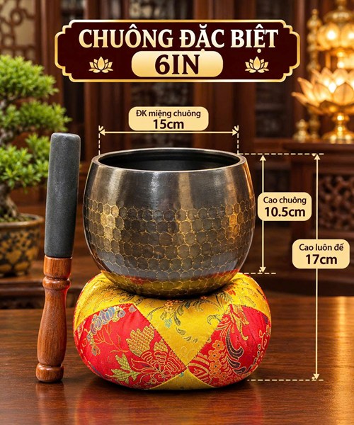 Chuông Đặc Biệt Đài Loan 6in