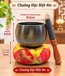 Chuông Đặc Biệt Đài Loan 4in