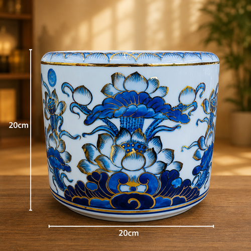 Bát Hương Sen Lộc Phát F20