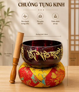 Chuông Nepal 6in