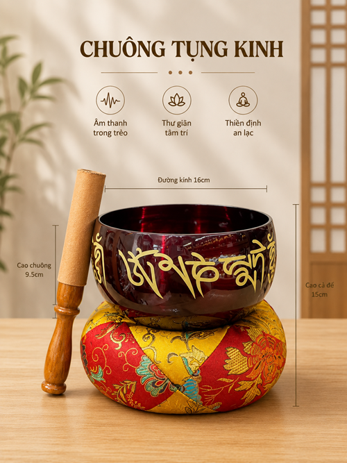 Chuông Nepal 6in