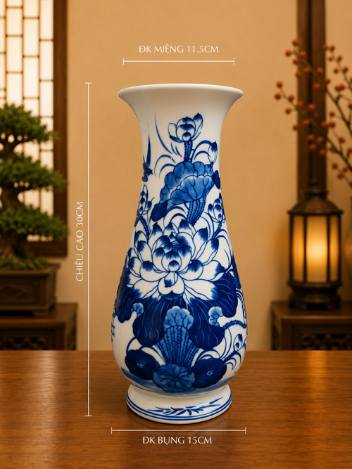 Lọ Huệ 30P Sen VPTA