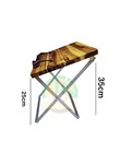 Kệ Gỗ Xếp Chân Sắt