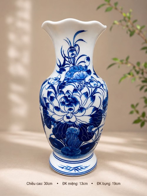 Lọ lượn miệng 30P Sen VPTA