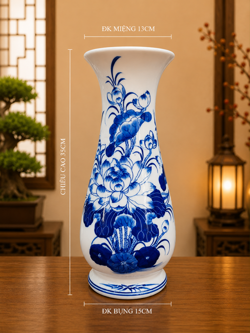 Lọ Huệ 35P Sen VPTA