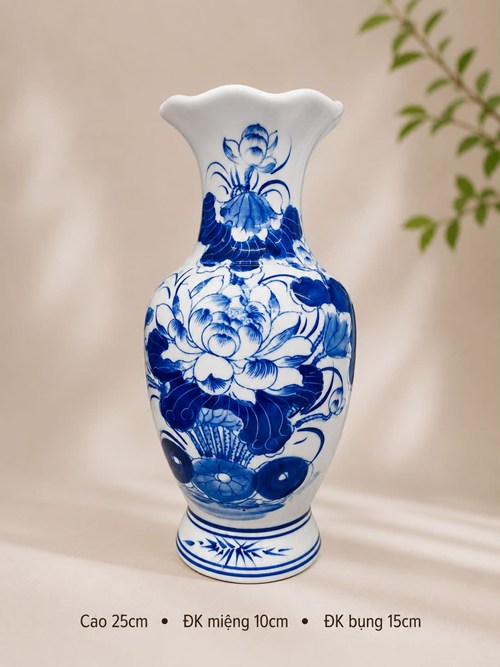 Lọ lượn miệng 25P Sen VPTA