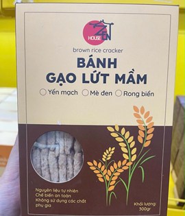 Bánh gạo lứt mầm 300g