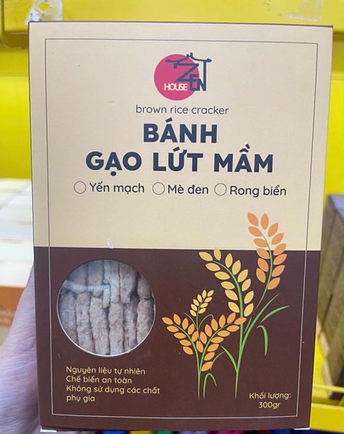 Bánh gạo lứt mầm 300g