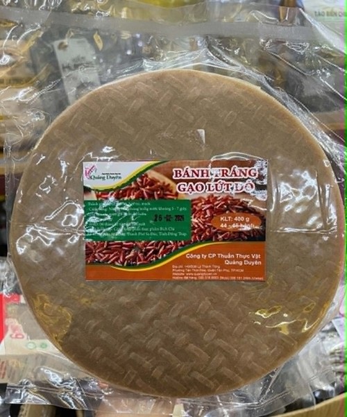 Bánh tráng gạo lứt 400g