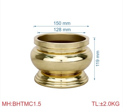 BÁT HƯƠNG TRƠN MIỆNG CẠNH 1.5T