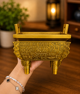 Bát nhang vuông nhỏ