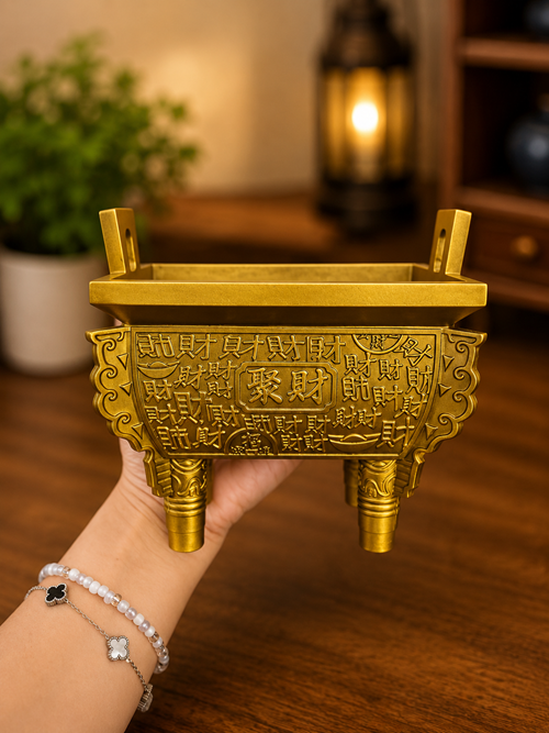 Bát nhang vuông nhỏ