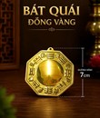 bát quái đồng 6.5cm gương
