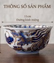 bát vàng nổi lam