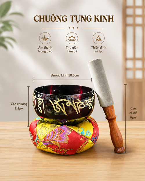 Chuông Nepal 4in